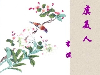 《虞美人》课件3