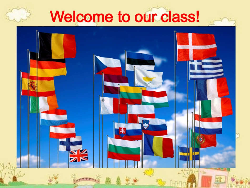 Reading(1)：Nationalflags-coloursandcultures_第1页