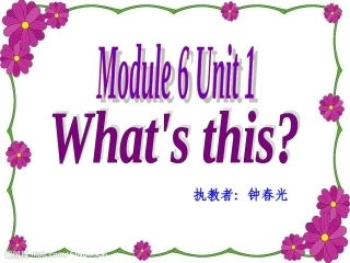外研社小学一起第九册PPTM6U1