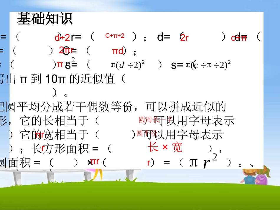 圆面积练习课_第2页