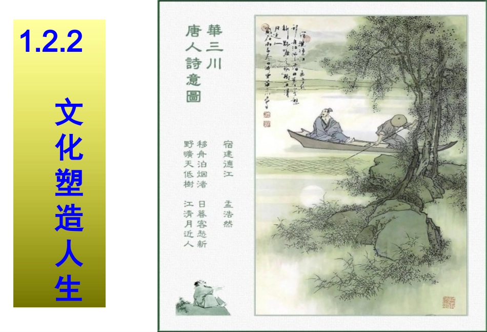 1.2.2文化朔造人生_第1页