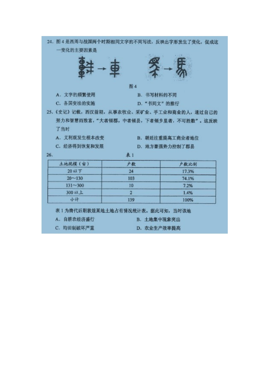 2017年高考全国III卷历史_第1页