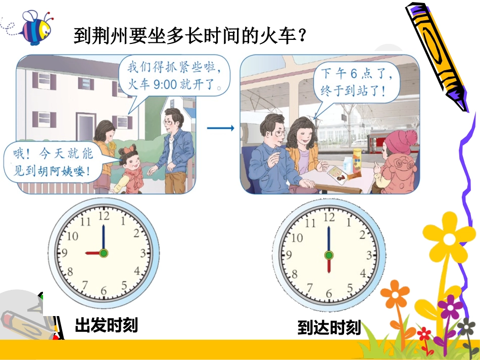 人教2011版小学数学三年级经过时间的计算-(2)_第3页