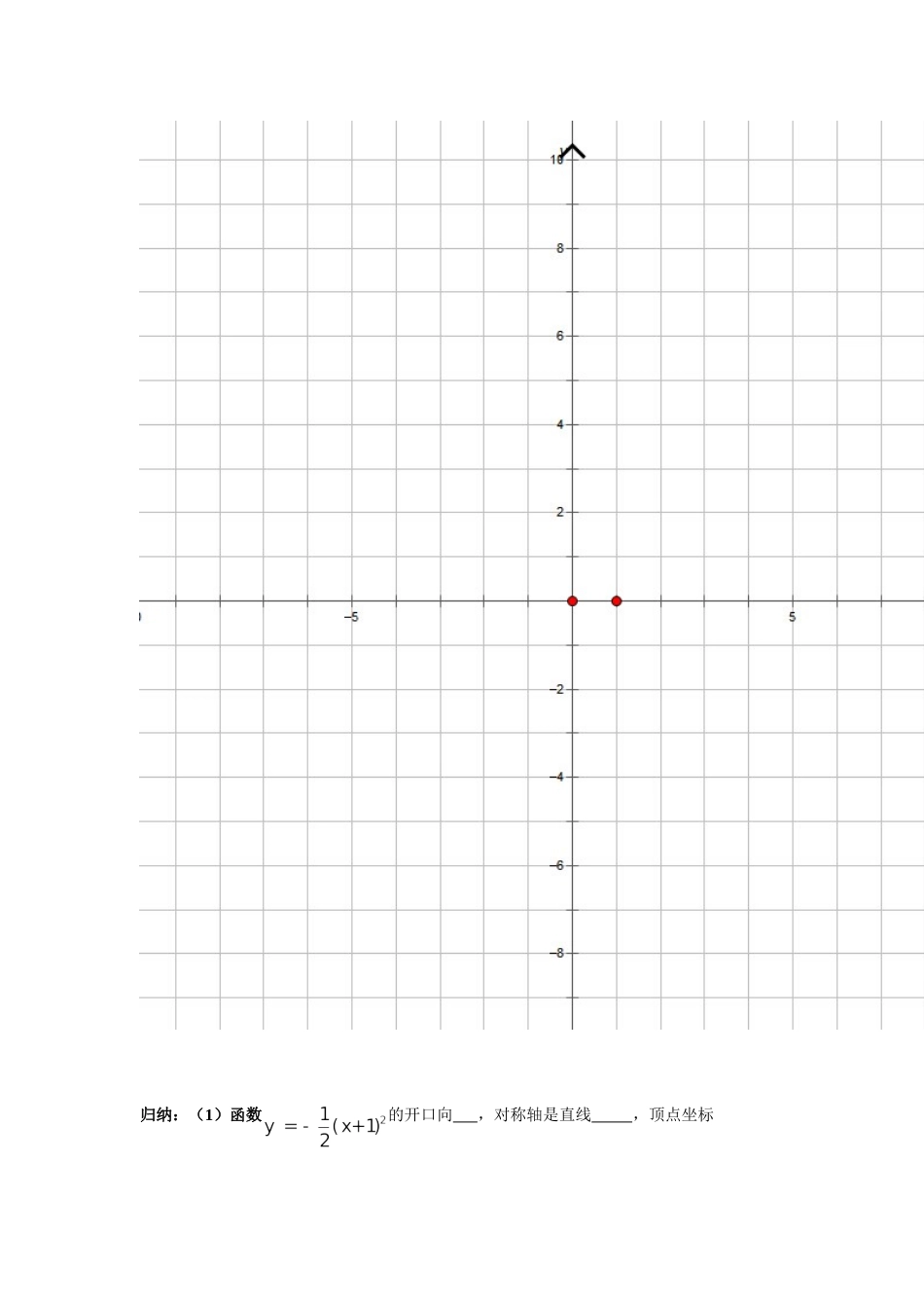 二次函数y=a(x-h)2导学案_第2页