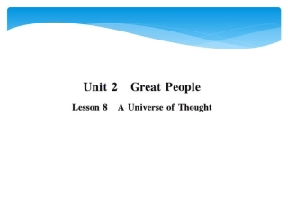 Lesson8AUniverseofThought