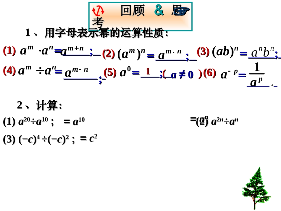 1.9整式的除法(1)课件_第2页