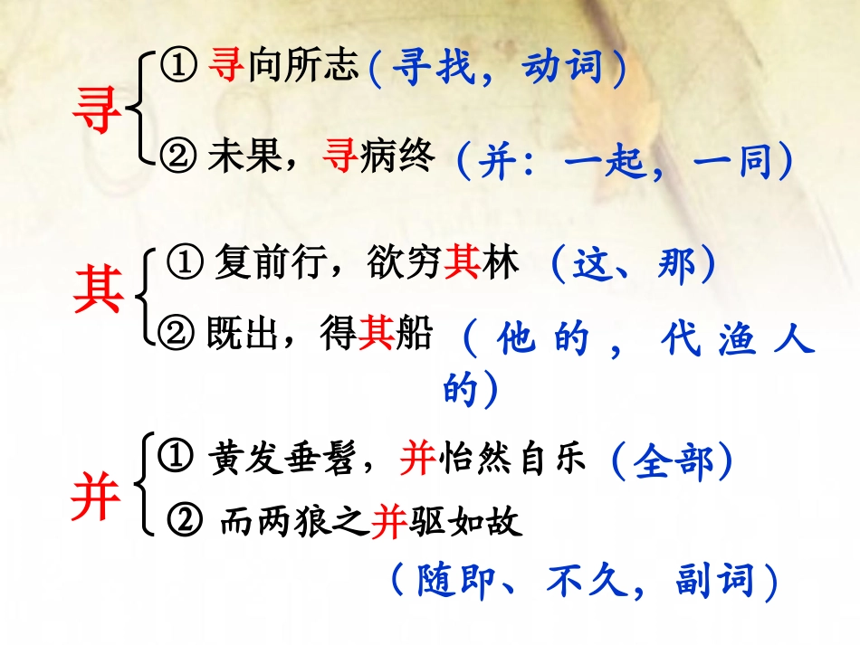 《桃花源记》字词小结_第3页