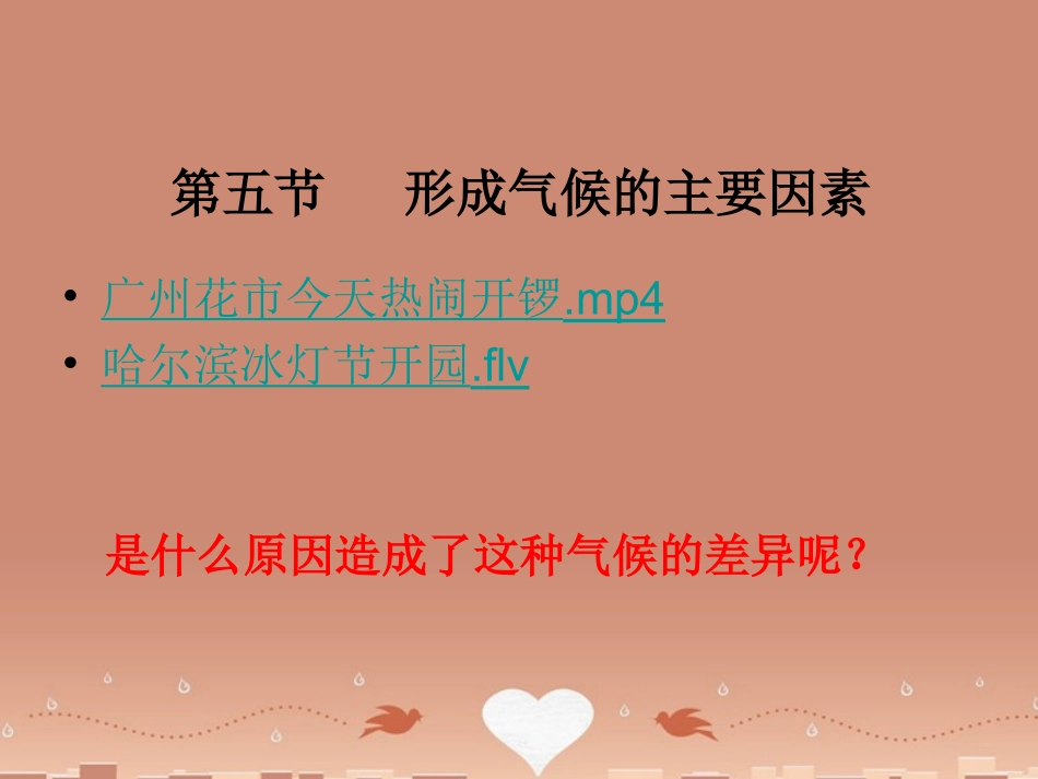 七年级地理上册 4.5《形成气候的主要因素》课件 （新版）商务星球版1_第2页