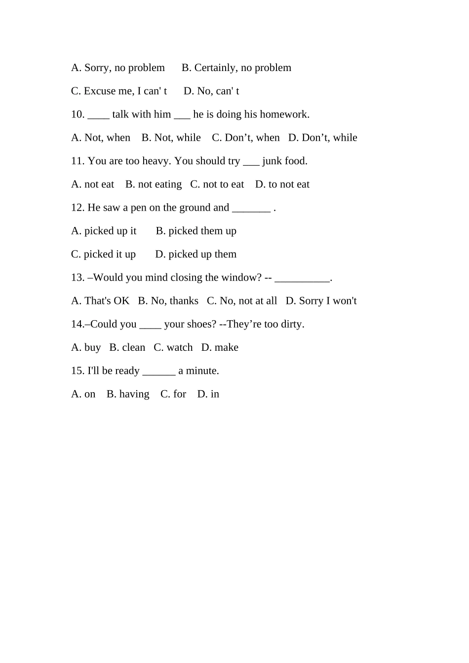 Unit7单项选择_第2页