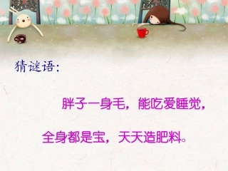 猜猜是哪种动物