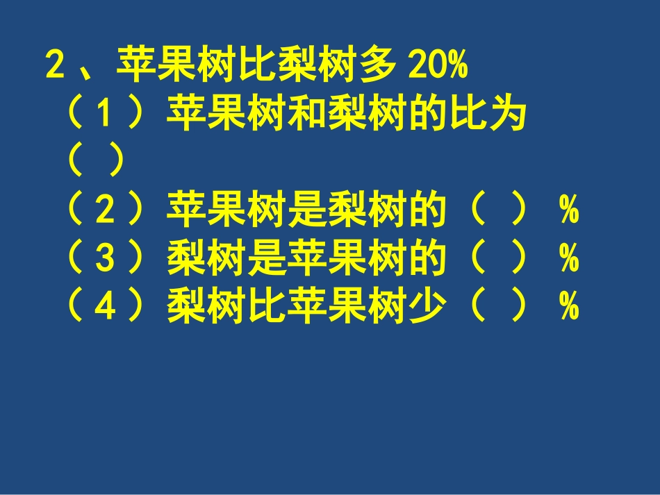 百分数应用题复习_第2页