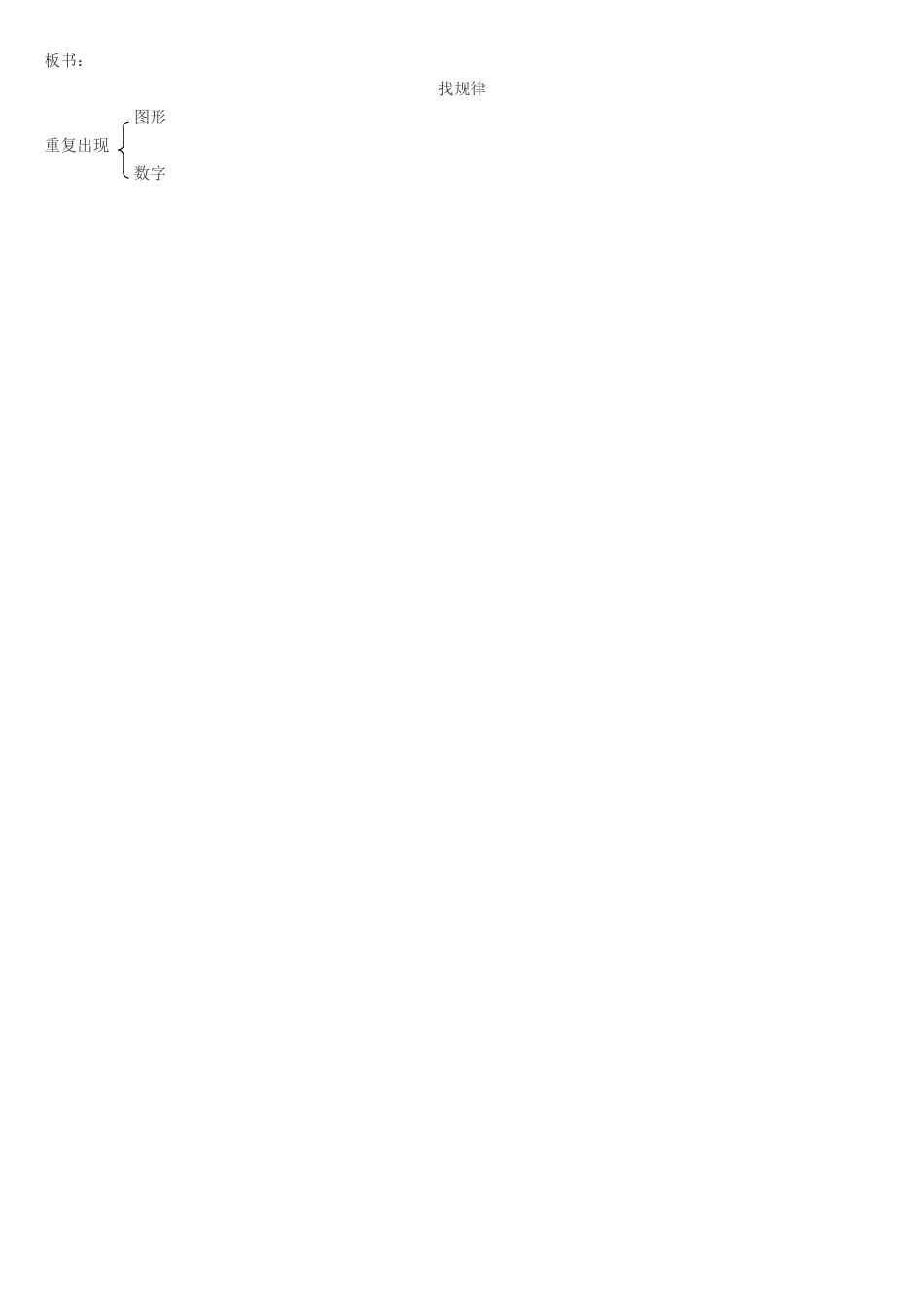 找规律(教学设计)_第3页