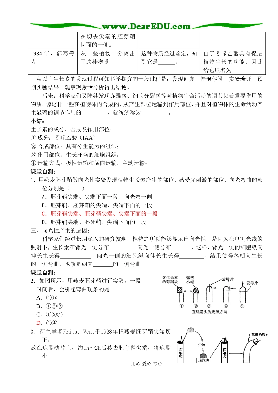 植物生命活动的调节1_第2页