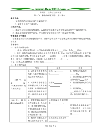 植物生命活动的调节1