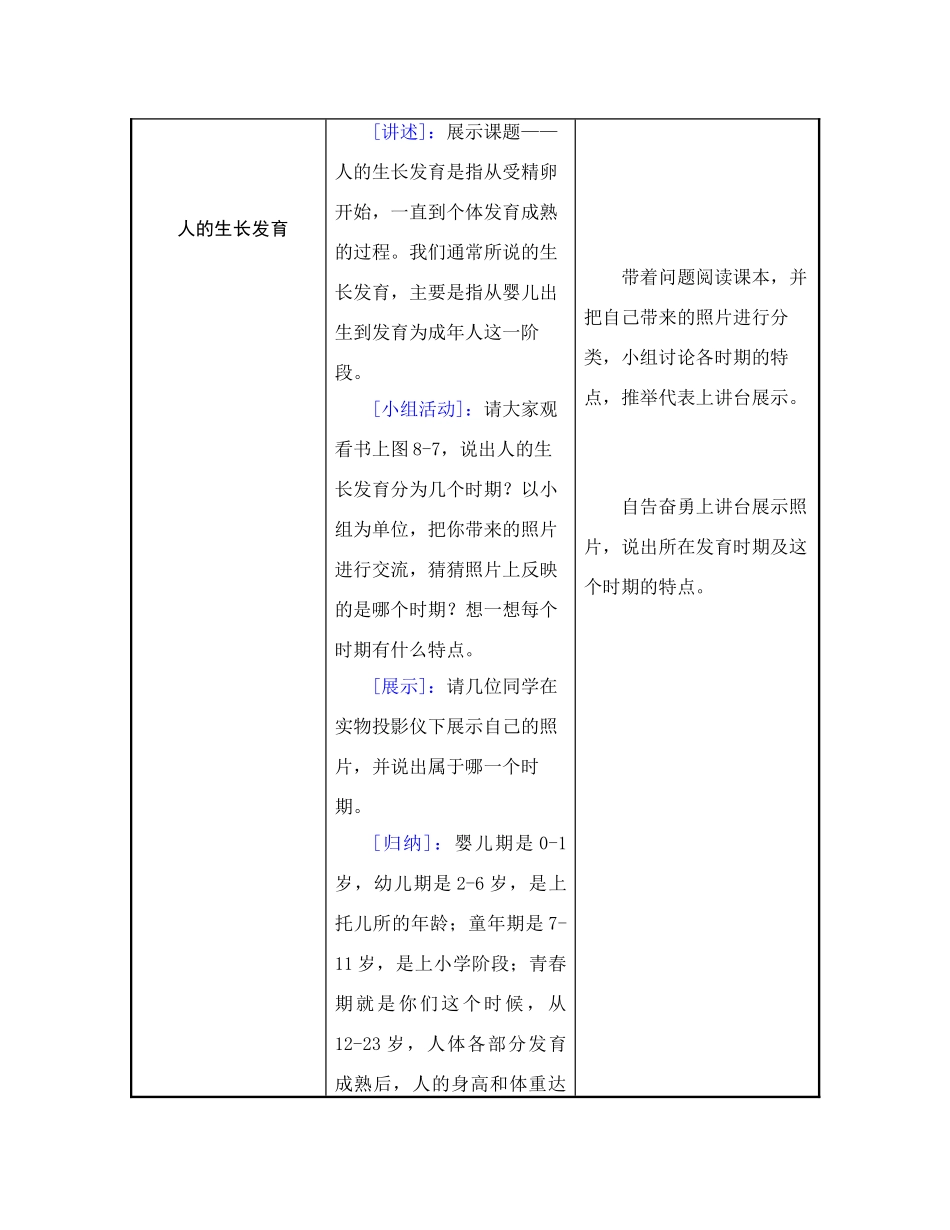 人的生长发育和青春期1_第2页