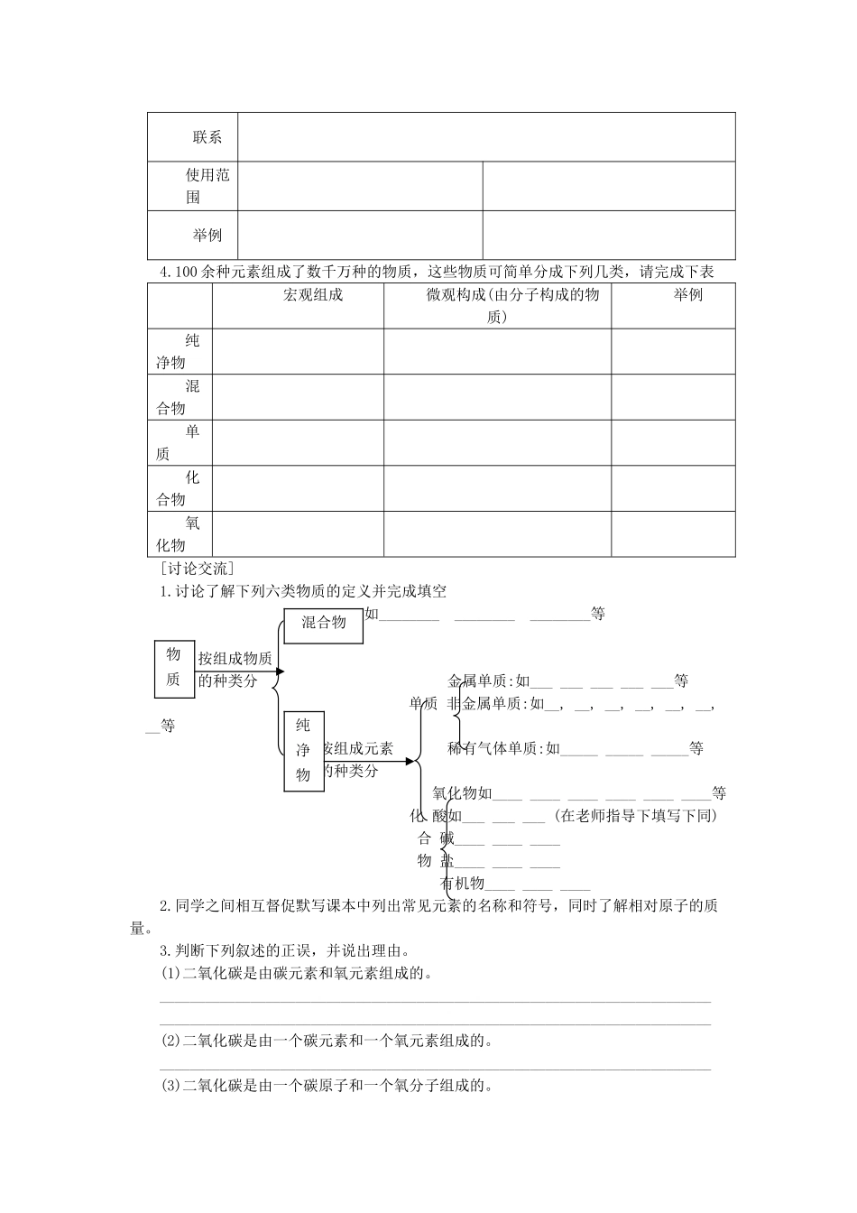 九年级化学 3.3组成物质的化学元素教案 沪教版_第2页