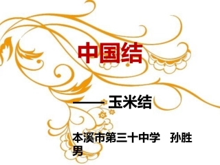 第十一课中国结艺