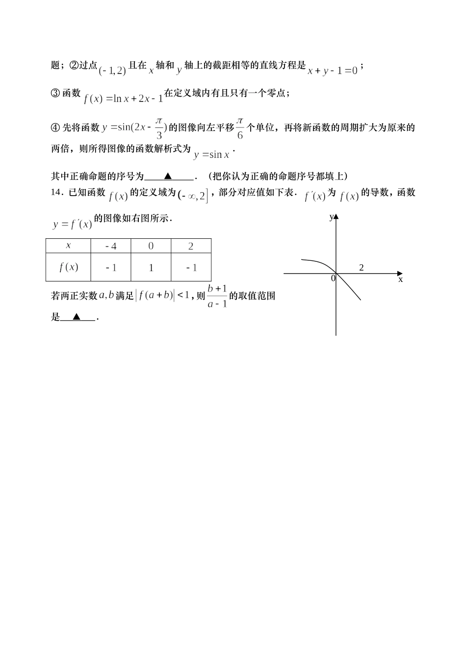 填空题专项训练10_第2页