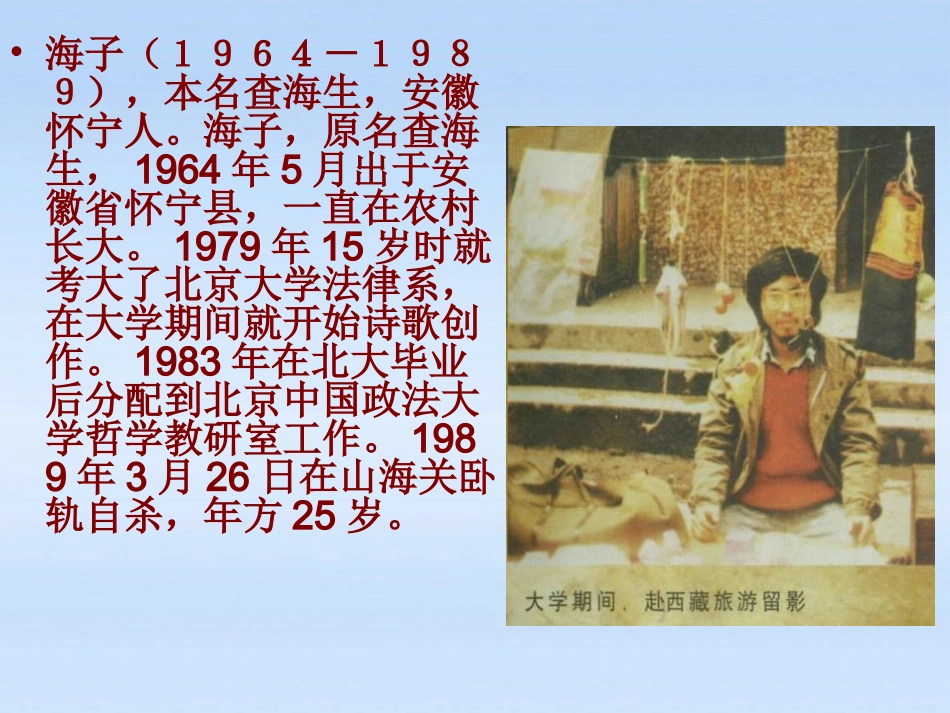 高中语文-2.8中国当代诗二首《麦地》课件-语文版必修1_第2页