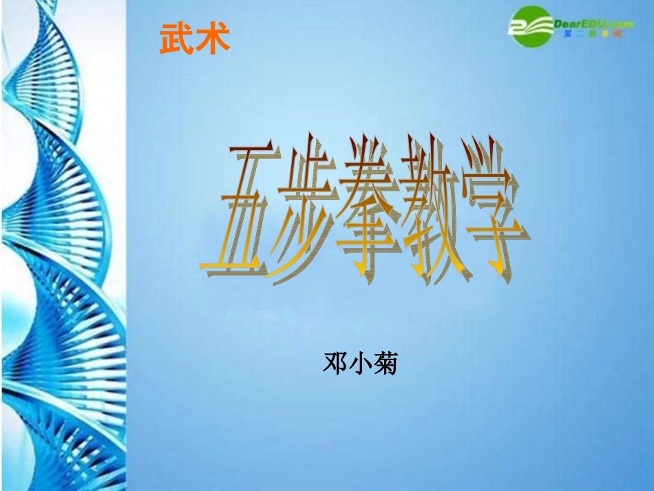 武术类运动的基本技术-(2)_第1页