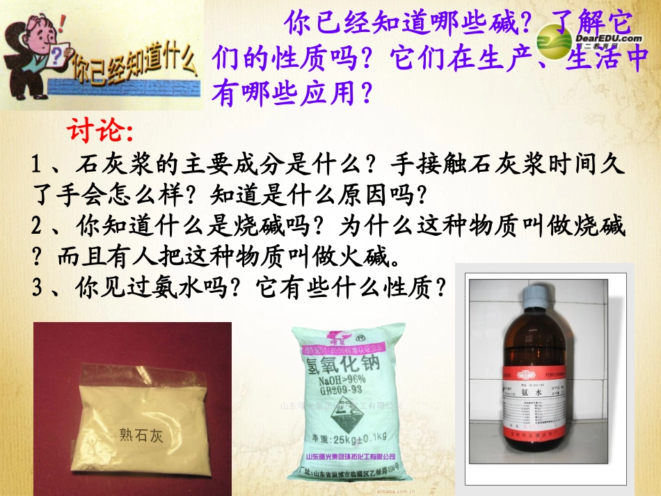 九年级化学下册 第十单元 课题1《常见的酸和碱》课件 （新版）新人教版_第2页