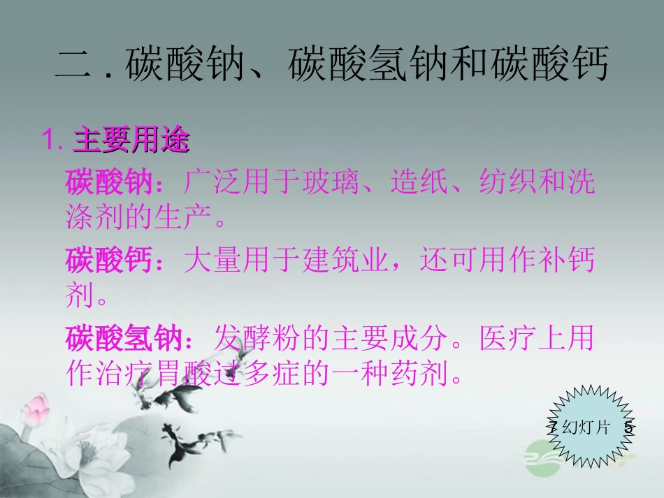 江苏省无锡市滨湖中学九年级化学下册《第十一单元 盐、化肥》课题1 生活中常见的盐课件3 新人教版_第2页