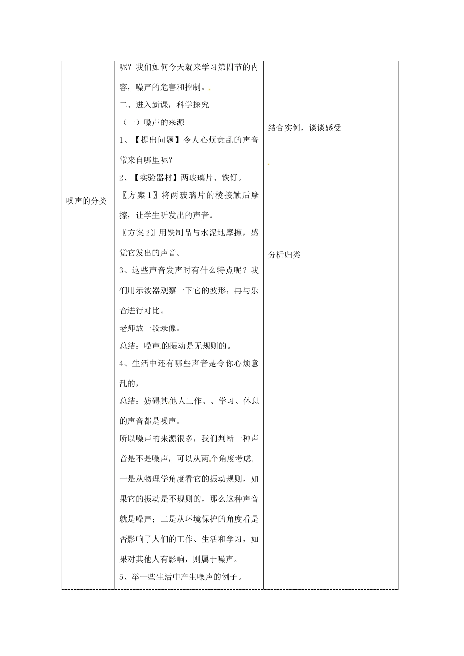 山东省枣庄市第四十二中学2012年秋八年级物理上册《24噪声的危害和控制》教案 新人教版_第2页