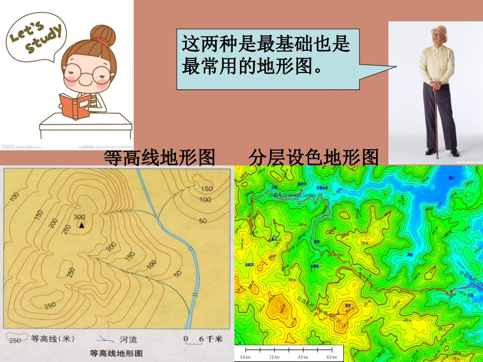 江苏省丹徒区世业实验学校七年级地理上册 第1章 第4节 地形图的判读（第1课时）课件 （新版）新人教版_第3页