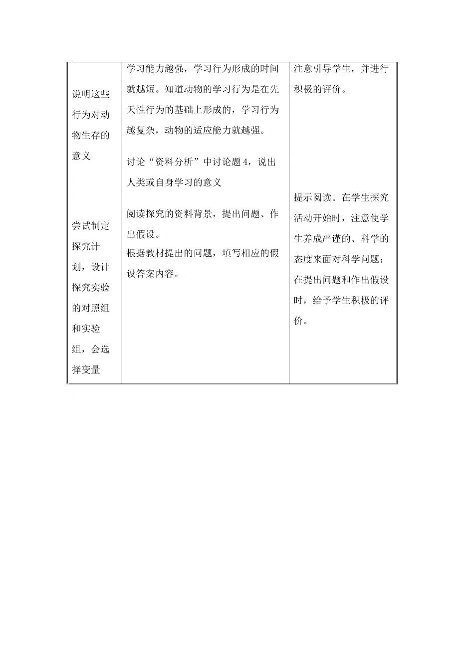 先天性行为和学习行为_第2页