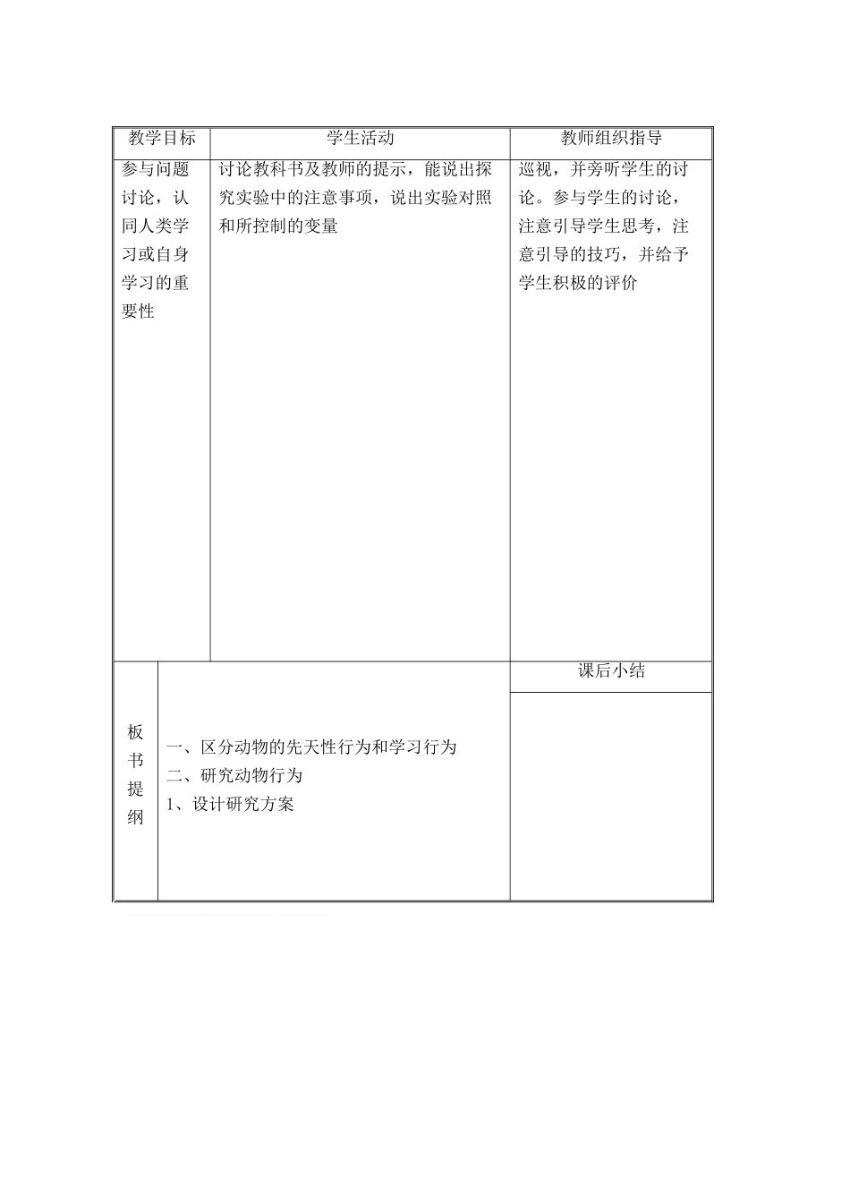 先天性行为和学习行为_第3页
