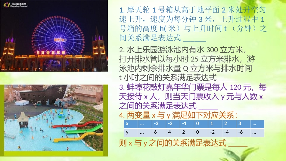 一次函数第一课时_第2页