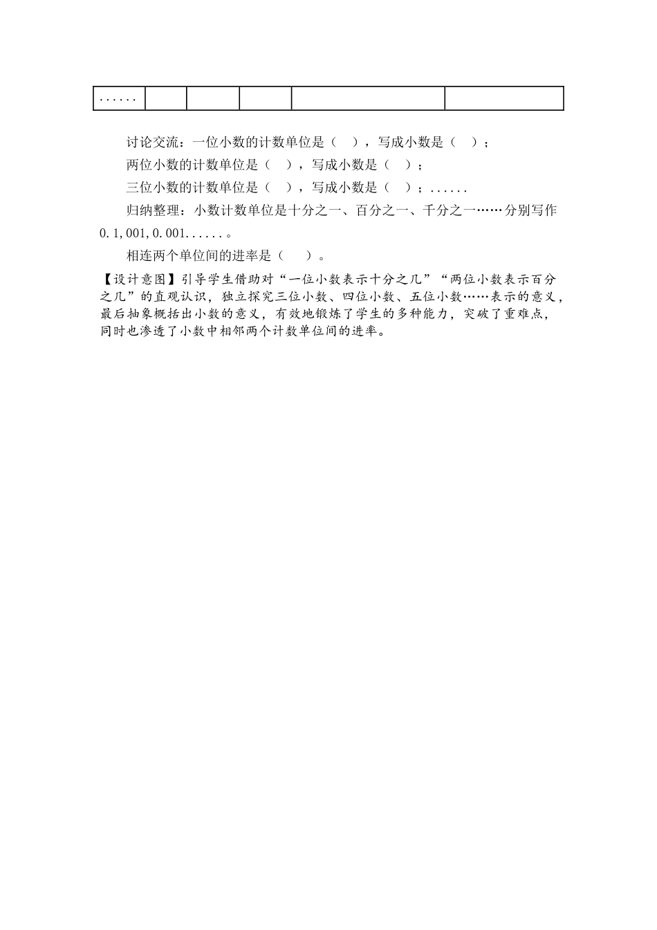 小学数学2011版本小学四年级探究小数的意义_第3页