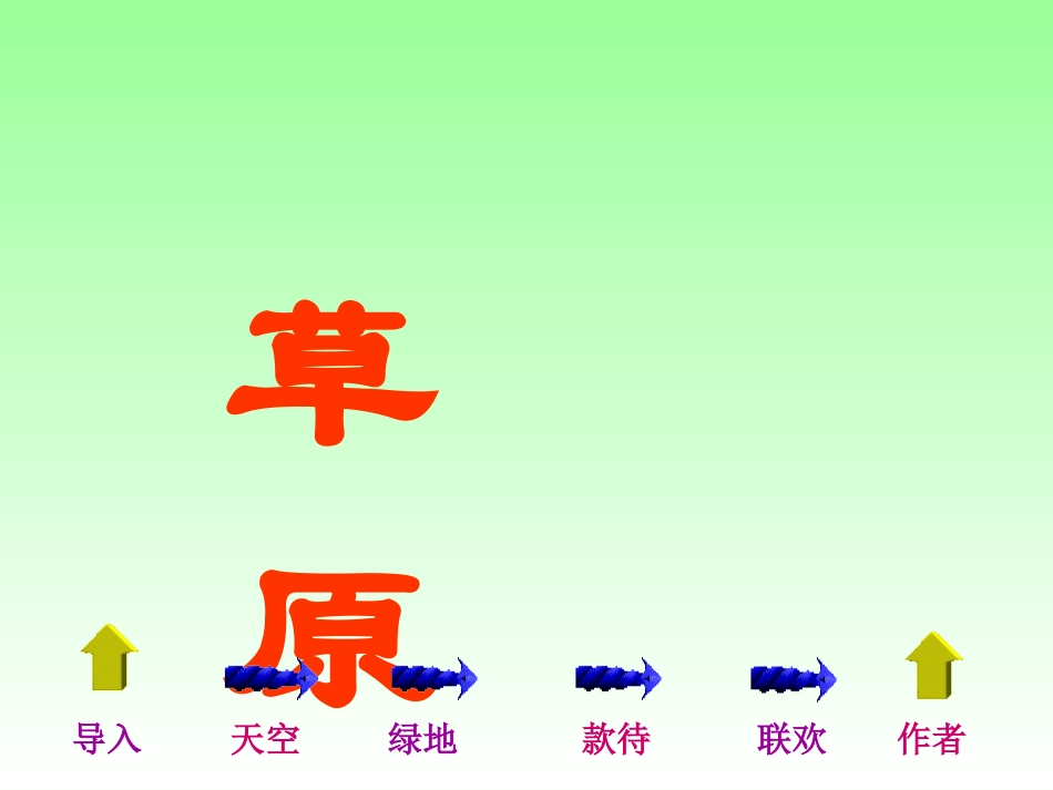 3.2草原》ppt课件_第2页