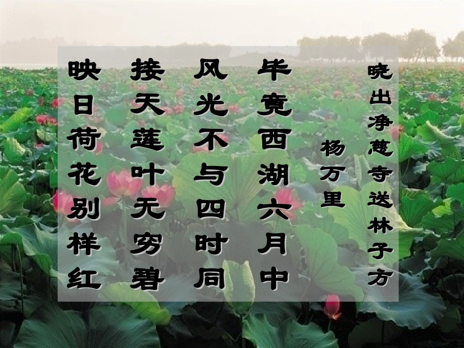 《湖心亭看雪》课件_第1页