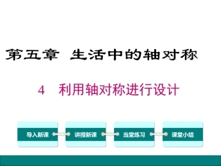 4利用轴对称进行设计