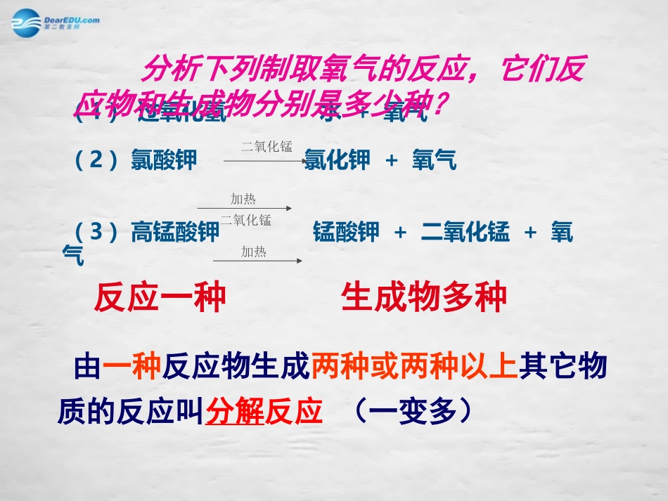 九年级化学上册 2.3 制取氧气课件 （新版）新人教版_第2页