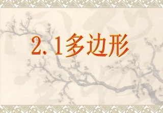 2.1多边形的外角和