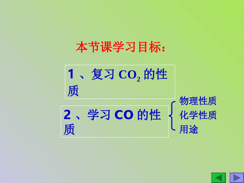 课题3二氧化碳和一氧化碳(第二课时)2_第2页