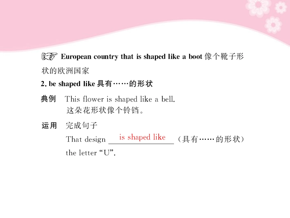 《随堂优化训练》2011年高中英语-Unit4-Section-Ⅱ-Learning-about-Language-配套课件-新人教版必修4_第3页