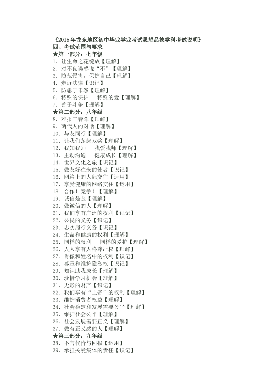 2015政治中考范围_第1页