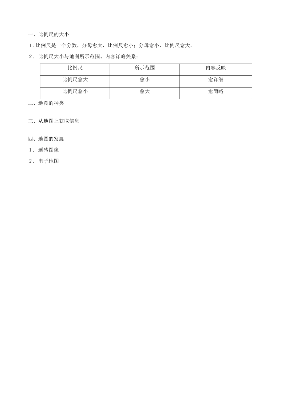 七年级地理上册 1.3《地图》第2课时教案 中图版_第3页