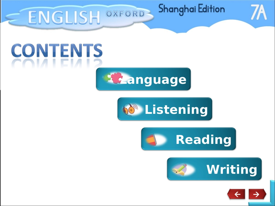 七年级英语：Module-4-Unit-1-Visiting-relatives-Workbook课件上海牛津版_第3页