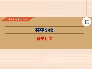 林中小溪-(共30张PPT).ppt