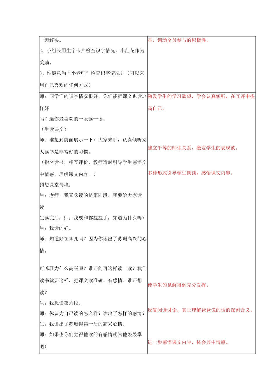 秋二年级语文上册《苏珊的画》教案 冀教版-冀教版小学二年级上册语文教案_第2页