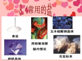 九年级化学下册 8.4 常用的盐课件2 粤教版