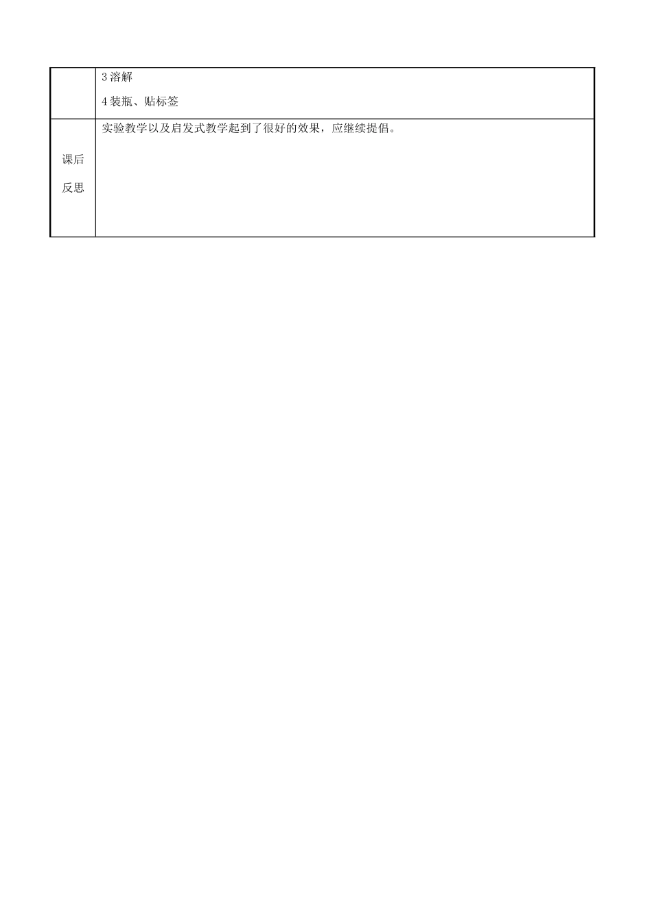 九年级化学 第二单元第四节 物质在水中的溶解第二课时教案 鲁教版_第2页