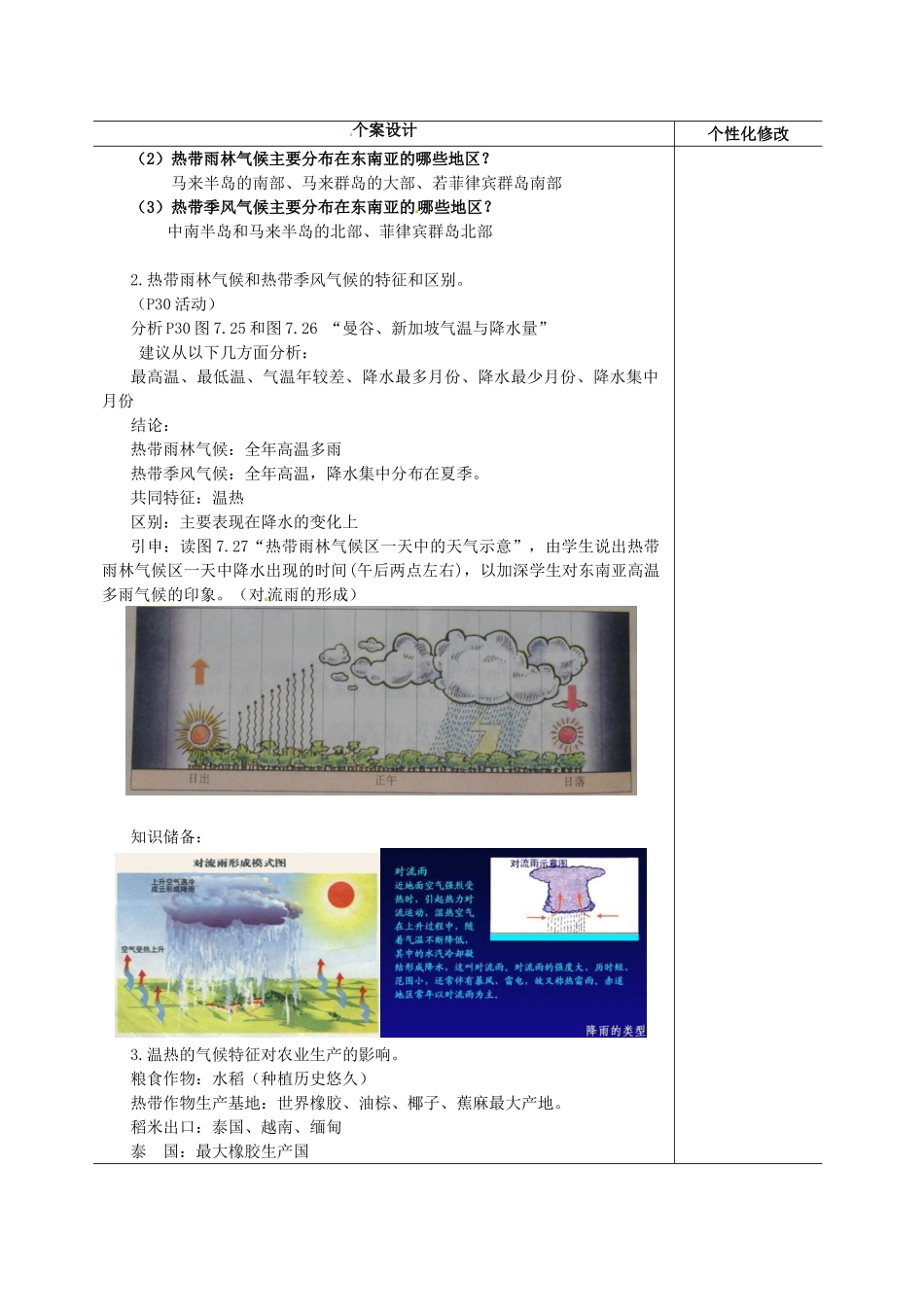 七年级地理下册 第2节《东南亚》教学设计（第1课时） 新人教版_第3页