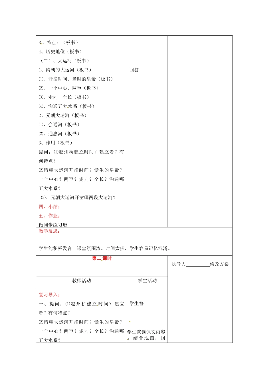 七年级历史下册 9.2《建筑奇观》教案 川教版_第2页