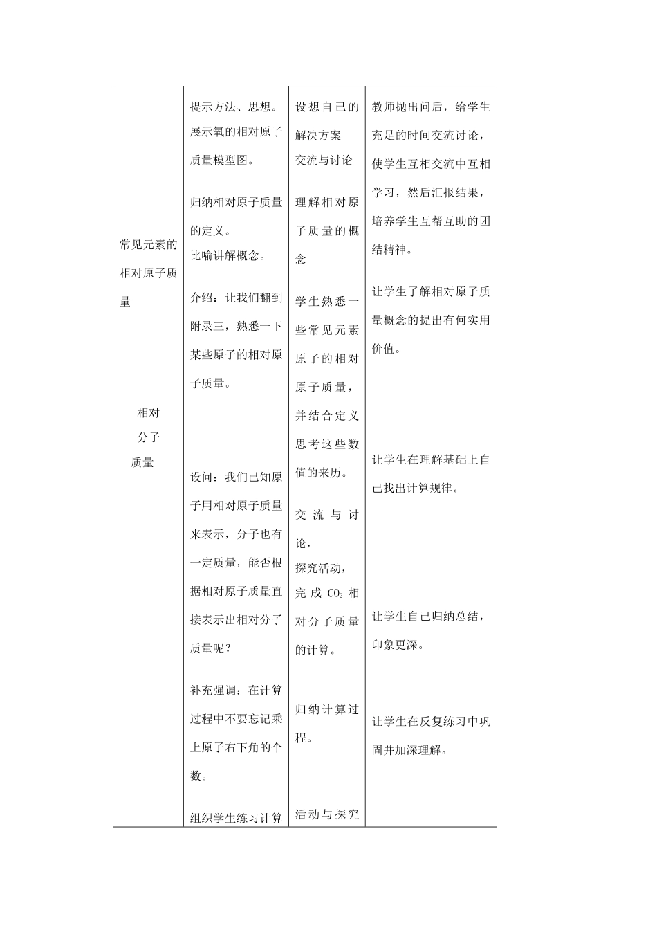九年级化学上册 第3章 物质构成的奥秘 第一节 物质构成的基本微粒名师教案4 上教版_第3页