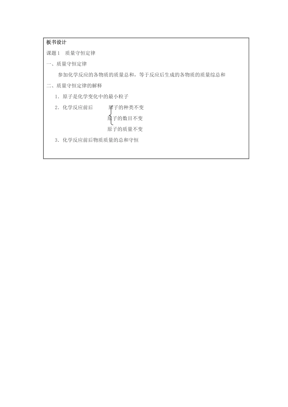 九年级化学 第五单元课题1 质量守恒定律（第一课时） 人教版_第3页